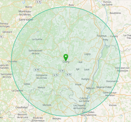 Zone d'intervention